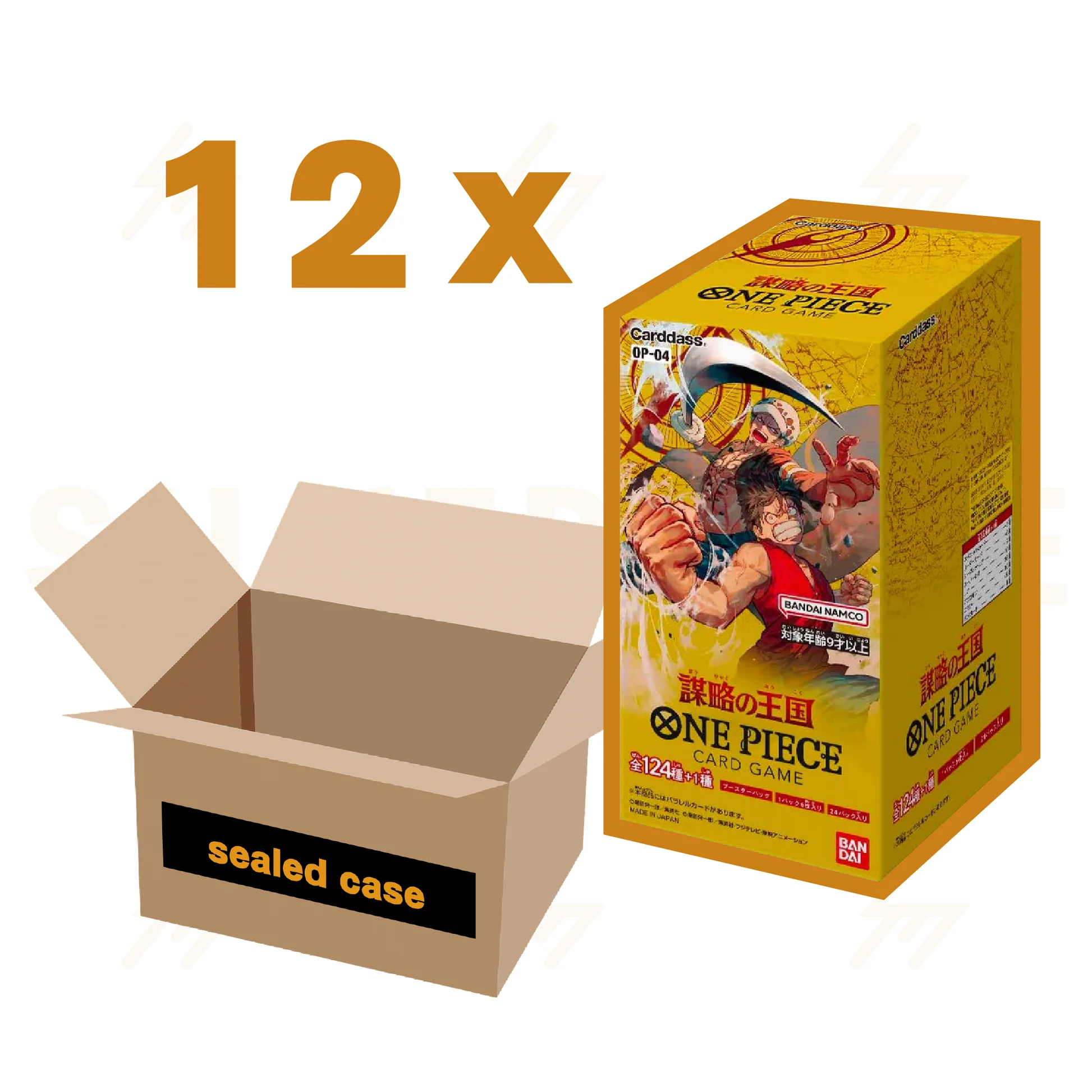 op-04 booster box One Piece OP-04 Kingdoms of Intrigue (Booster Box)