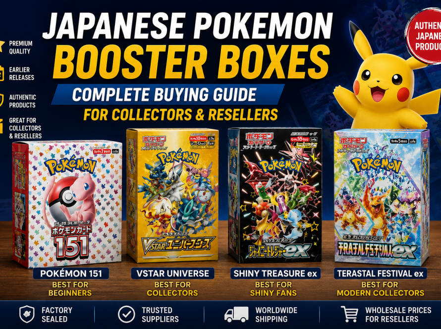 Japanese Pokemon Booster Boxes buying guide